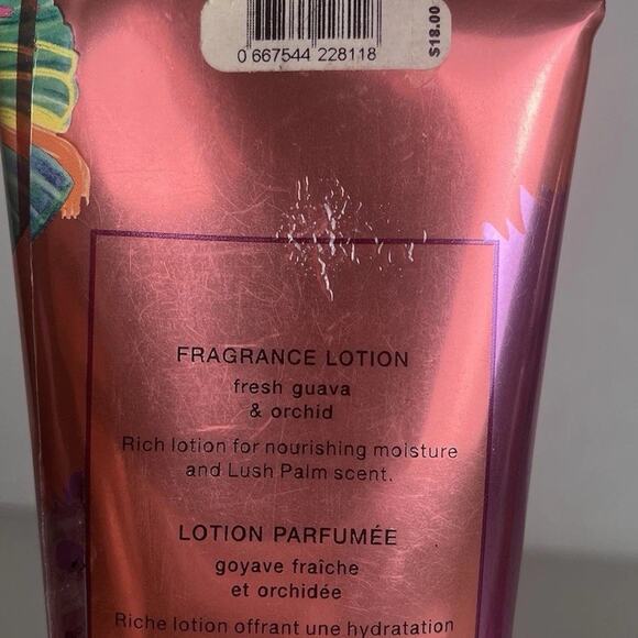 Victoria's Secret LUSH PALM Body Spray Mist & Lotion Lot 8 oz Retired Fragrance - Picture 6 of 8